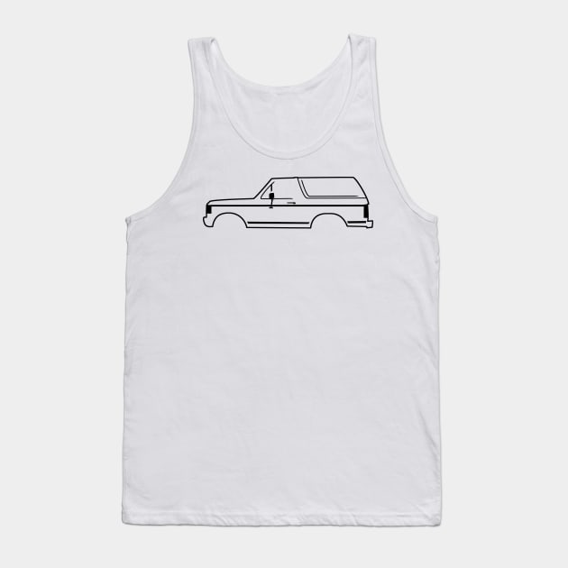 1987-1991 Ford Bronco Tank Top by The OBS Apparel